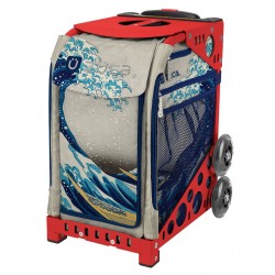 Great Wave Red frame